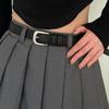 Fashion Pin Buckle Thin Belt Versatile Waist Belt Retro Trendy Waistband