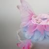 15-17cm Doll Clothing Set with Fairy Dress and Hair Accessory for Plush Dolls