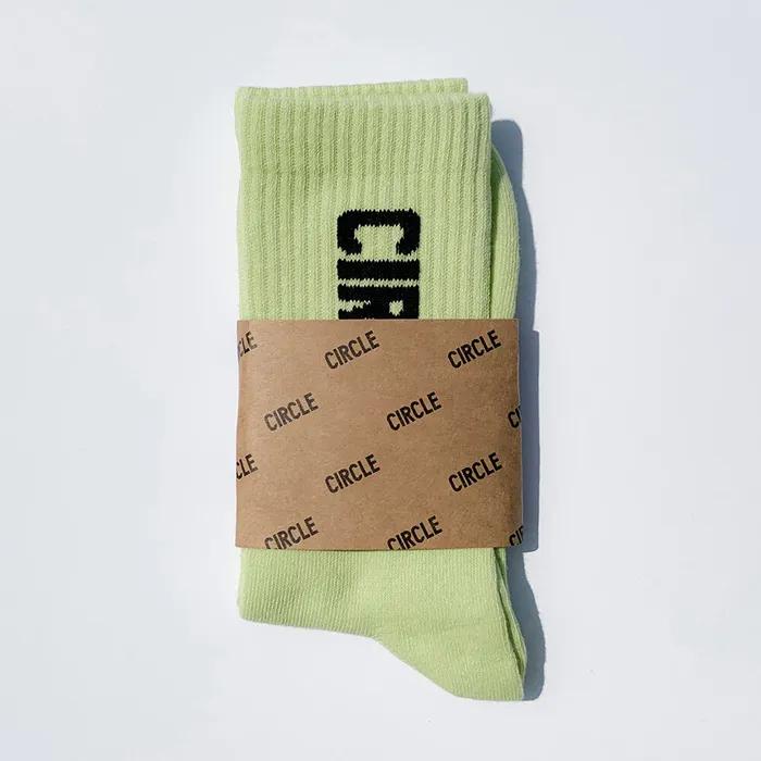 Big logo socks | Lime