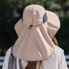 2026 Spring And Summer New Women'S Fashion Hat Outdoor Sunshade Hiking Wide-Brimmed Fisherman'S Hat Sunhat