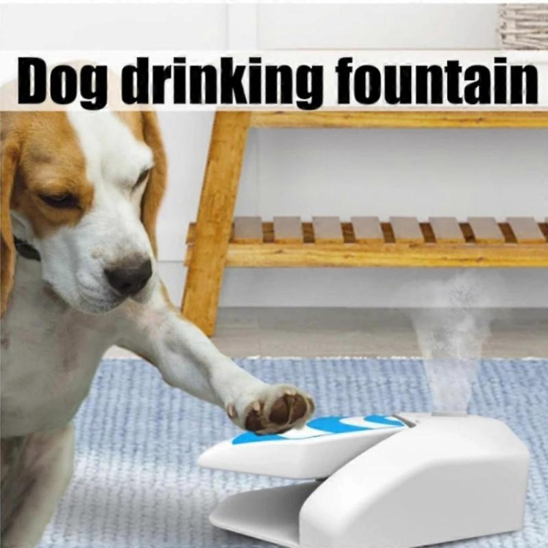 Easy Activated Dogs Water Fountain Toy | No-Electricity, Paw Press Design