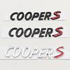 NEW 3D ABS Car Letters Logo Cooper S Rear Trunk Badge Emblem Decals Sticker For MI-NI R55 R56 F56 R50 R52 F55 JCW R53 Accessories