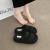 Damen Sandalen mit dickem Absatz Sommer Outdoor Bekleidung 2025 Neu Hohe Qualität Einfach Stilvoll Abriebfest Strand Sandalen