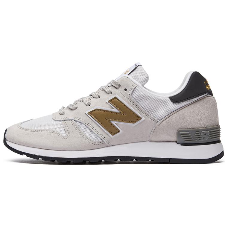 New Balance NB 670 Retro Casual Mesh Cushioning Breathable Low-Top Running Shoes Men Sneaker White Platinum M670OWG