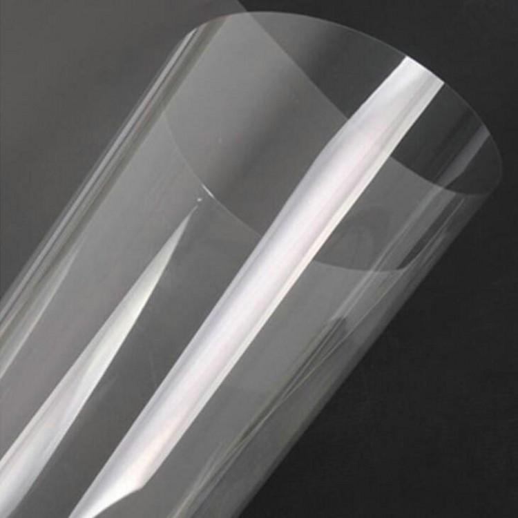 Selbstklebende Sonnenschutzfolie aus transparentem Vinyl für Fenster, Türen, Wärmeregulierung, dekorative Fenstertönung, reflektierend