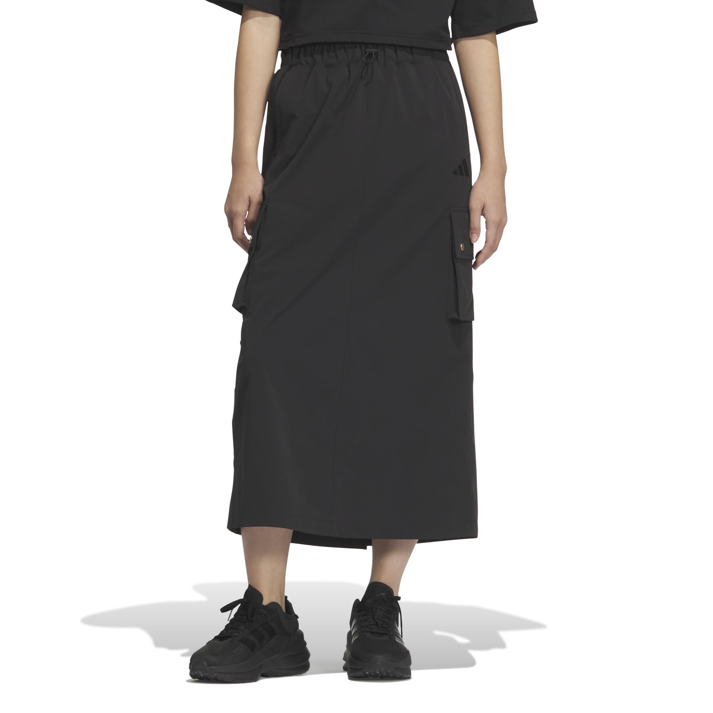 

Adidas LUX CA Stretch Woven Cargo Black Skirt, P8506, Women s, (KA1017)