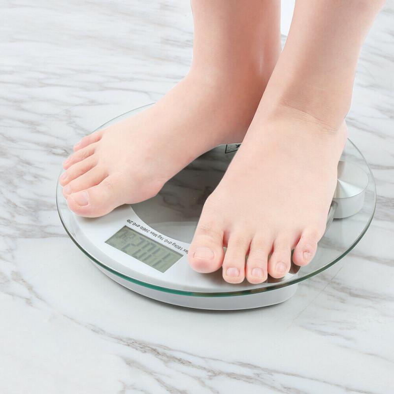 Lb/kg Digital Body Weight Scale Bathroom Scale Smart Digital Weigth Household  Electronic Weight Scale Tempered Glass