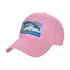 Dogs and Dolphins Baseball Cap New In The Hat Visor Rave Unisex Golf Wear Womens