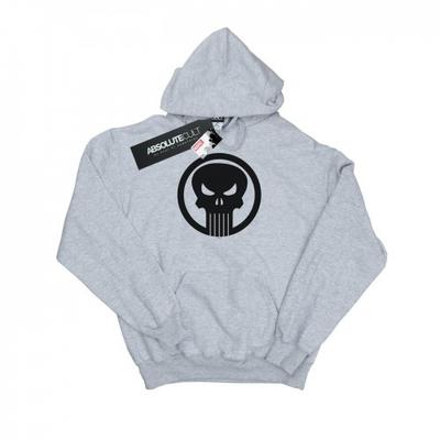 Mens The Punisher Skull Circle Hoodie