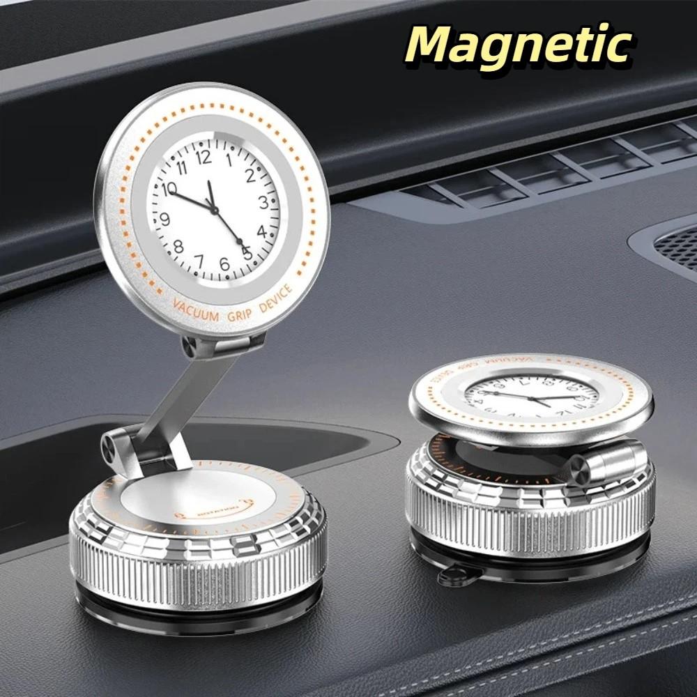 Stable Phone Fixing Magnetic Car Phone Holder Car Navigation Stand  Car Owners серебряный