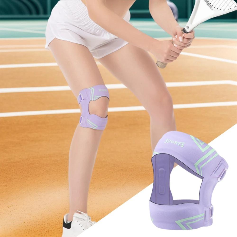 

Non Slip Knee Brace Adjustable Knee Protection Booste Patella Support for Walking Climbing синій