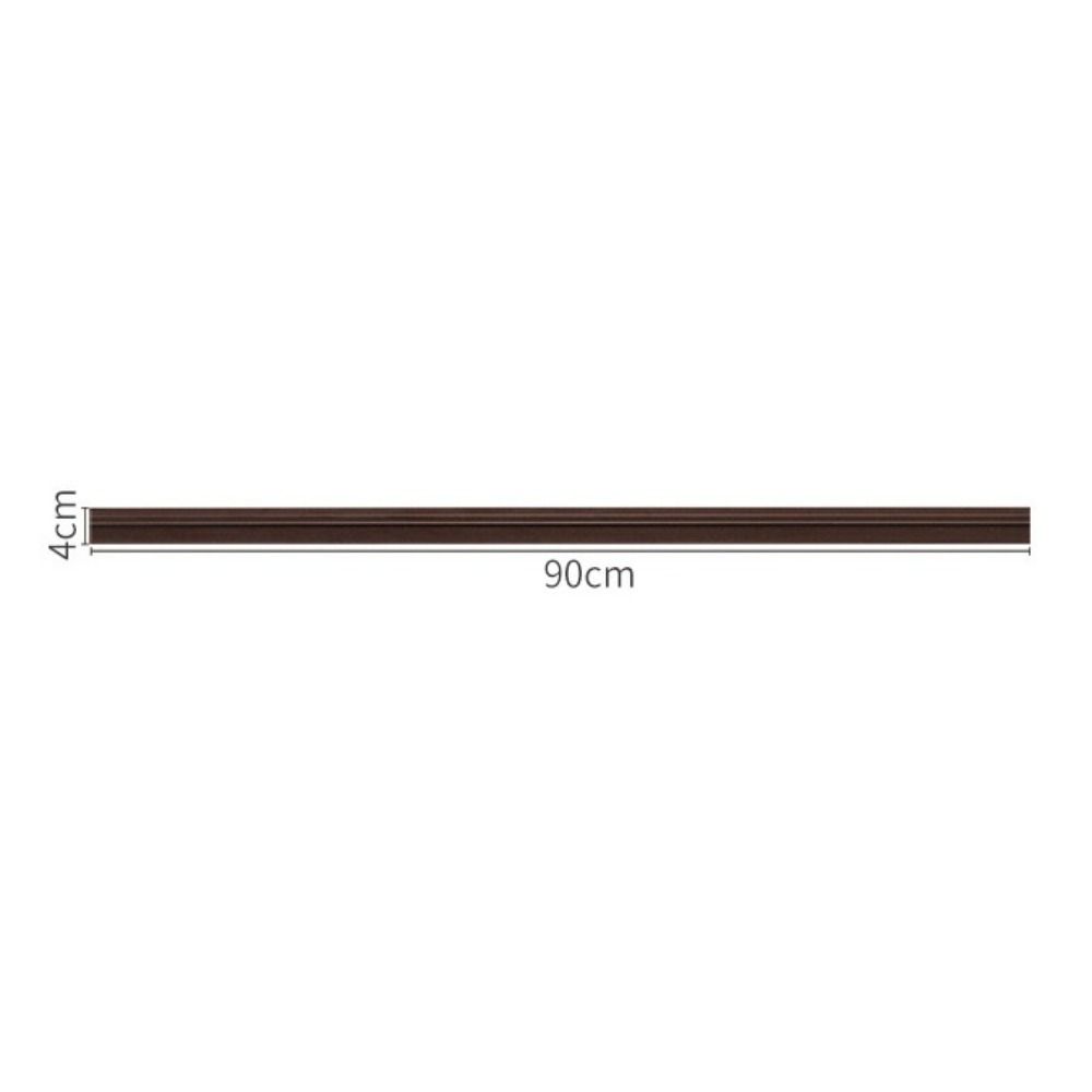 Self-Adhesive Door Bottom Seal Solid Color Storm Plug Door Foldable Waterproof Seal Strip  Kitchen