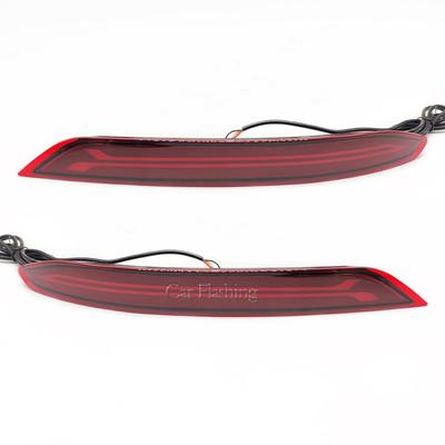 1 Set For Volkswagen Sagitar MK7 2019 2020 2021 2022 Led Rear Bumper Reflector Lights Car Driving Brake Turn Signal Light 12V
