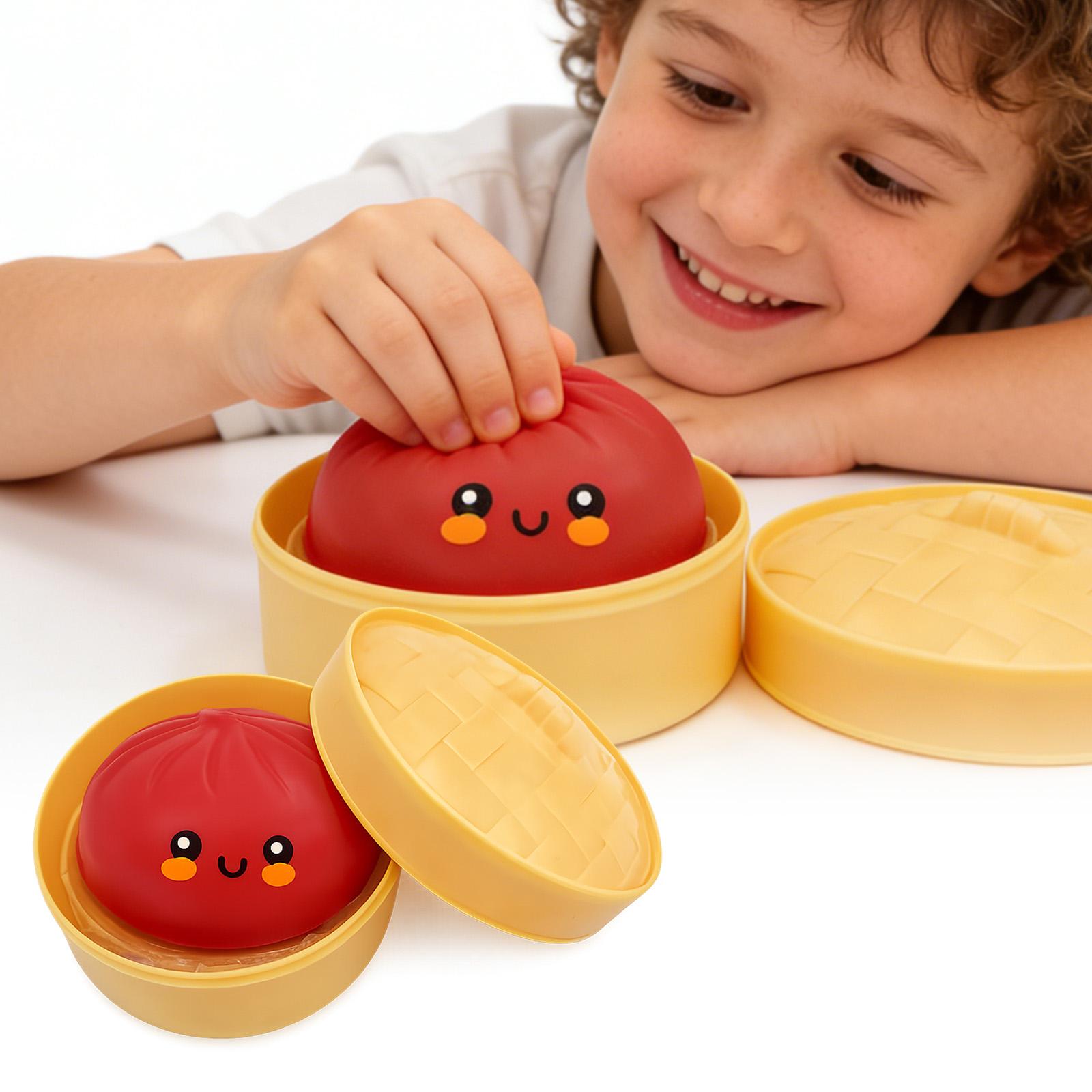 

Baozi Mashing Fun Toy, A Squeezable Toy That Can Help Relax The Nerves And Stress. It Reduces Tension And Anxiety. one size білий
