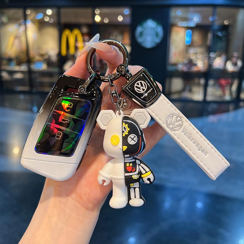 

For VOLKSWAGEN VW Protector set for VW Golf 7 Gti Mk7 R Touran Skoda Octavia 3 Superb Karoq Kodiaq Seat Leon Mk3 Ateca Car Key C