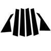 Car Window Trim Covers Center Film Column B C Pillar Posts Sticker Car Accessories for Hyundai Sonata 2015-2019