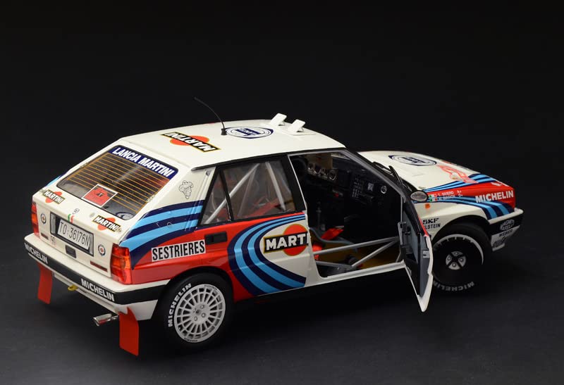 Série 4709 Lancia Delta HF Integrale 16V Modelo de Plástico 37706 da Italeri Tamiya (ITALIANO) 1/12 Nº