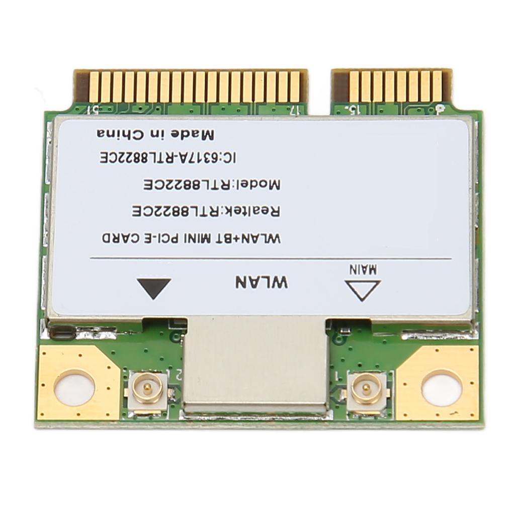 RTL8822CE Mini PCIe WiFi Card Gigabit 2.4G 5G Dual Band Bluetooth 5.1 Wireless Network Card