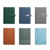 Personalized Soft Leather Diary with Buckle - Elegant Business Gift Notebook