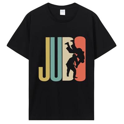 Judo Japońskie Sztuki Walki T-shirt Moda Unisex Geek Unisex T-shirt Casual Bawełniany T-shirt Hip Hop Koszulki Topy Harajuku