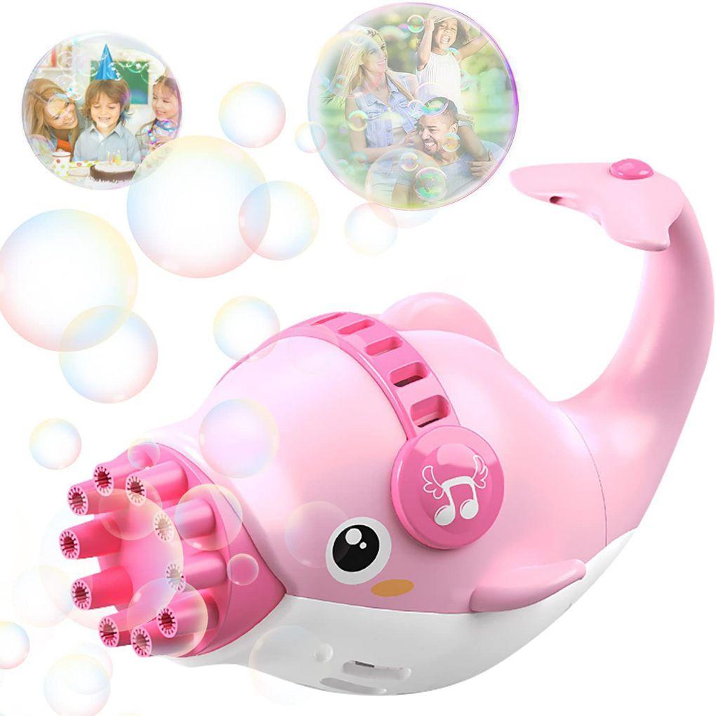 

Bubble Maker Electric Animal Shape Maker Electric Portable 10 Holes Summer Children Toy