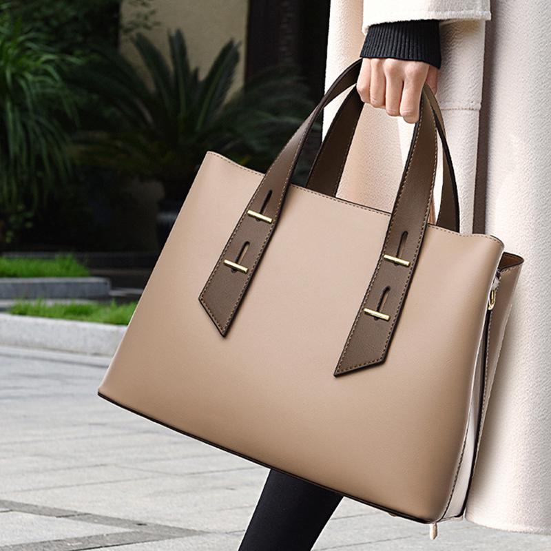 2025 New Collection Printed Handbag Large Capacity Commuter Women Crossbody Bag with High-quality Soft Leather Shoulder Bag