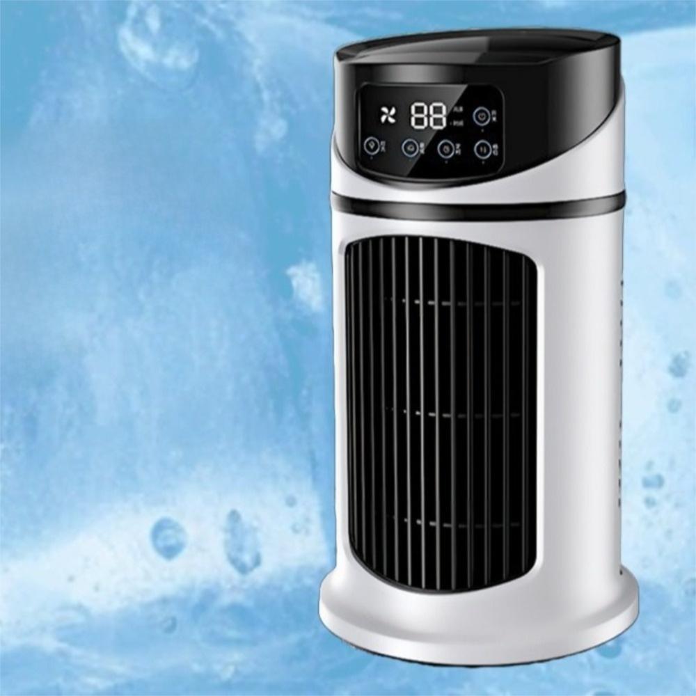 6-Speed Air Cooling Fan Plastic Cold Air Conditioner Fan Useful Air Cooler Bedroom Use