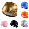 Adult Swimming Hat  Elastic Silicone Pool Beach Swim Head Cap Summer 