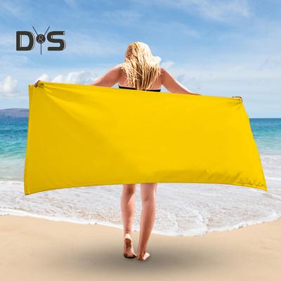 Mikrofaser-Strandtuch, 139,7 x 71,1 cm, sandfrei, schnelltrocknend, saugfähig, Schwimmtuch für Pool, Sport, Camping, Dusche