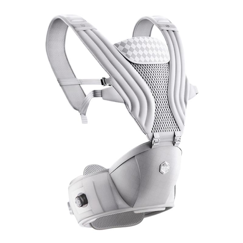 HBR Air Max 6-in-1 Deep Lumbar Support Baby Carrier & Hip Seat