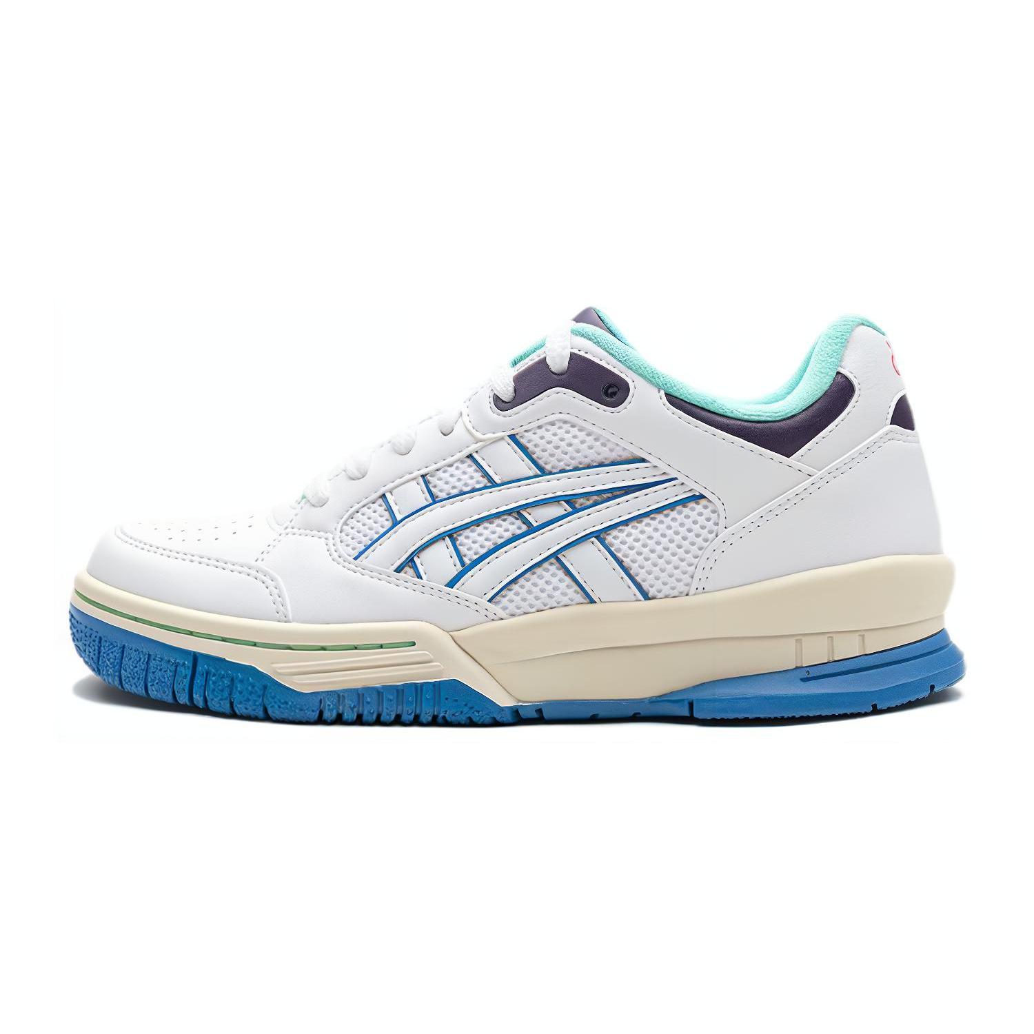 Asics Gel Spotlyte Low top Children s Basketball Shoes White Blue 1204A127-101 37