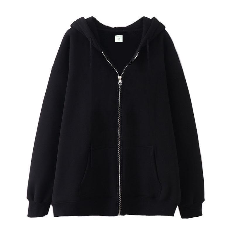 Men's Casual Fleece Zip-Up Hoodie Cardigan - Thick Autumn/Winter Sweatshirt Jacket