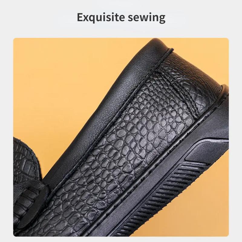 Men's Genuine Leather Moccasins Driving Shoes