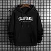 Male Trendy Casual Hoody Autumn Winter Wear Newest California Mens Hoodie Urban Streetwear Top Fashion Hip Hop Hooded Sweatshirt