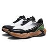 2 Spring and autumn youth outdoor mountain climbing men's shoes non-slip sports soft soles do not tie dad shoes