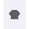 GU by Uniqlo Girls Cropped Cutout Tee