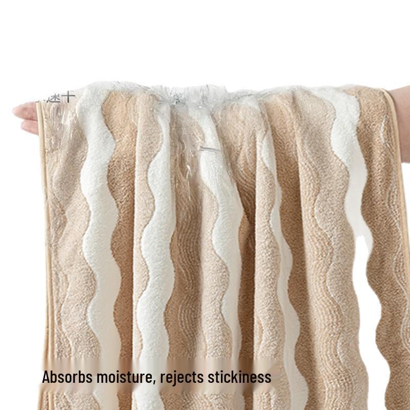 Coral Fleece Antibacterial Bath Towel - Highly Absorbent for Adults, Men, Women - Ideal for Face Washing, Hand Use, and Hair Drying