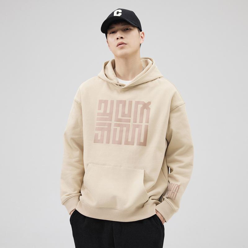 Осенний американский тяжелый свитер 40G мужской свободный большой — фото 4