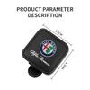 AZXL7 Car Sunglasses Holder Magnetic Leather Clip Ticket Holder For Alfa Romeo giulia stelvio giulietta 159 147 156 166 Car Accessorie