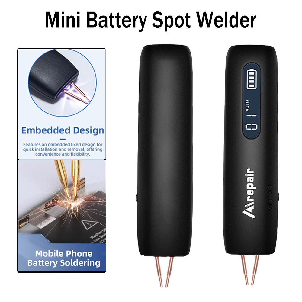 1-In-1 Battery Spot Welder, Led Lighting Dual Pulse Welding Circuit Board Welding Tool For Welding Nickel Sheets