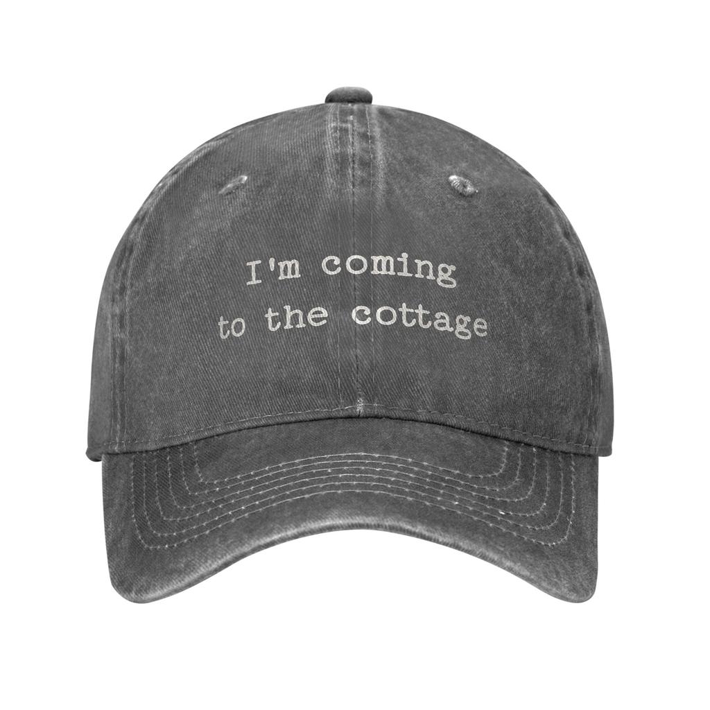Berretto da Baseball Lavato Rivalità Riscaldata Sto Venendo Al Cottage Cappellino Estivo Trucker Per Donna Uomo Moda Cappellini da Baseball Parasole