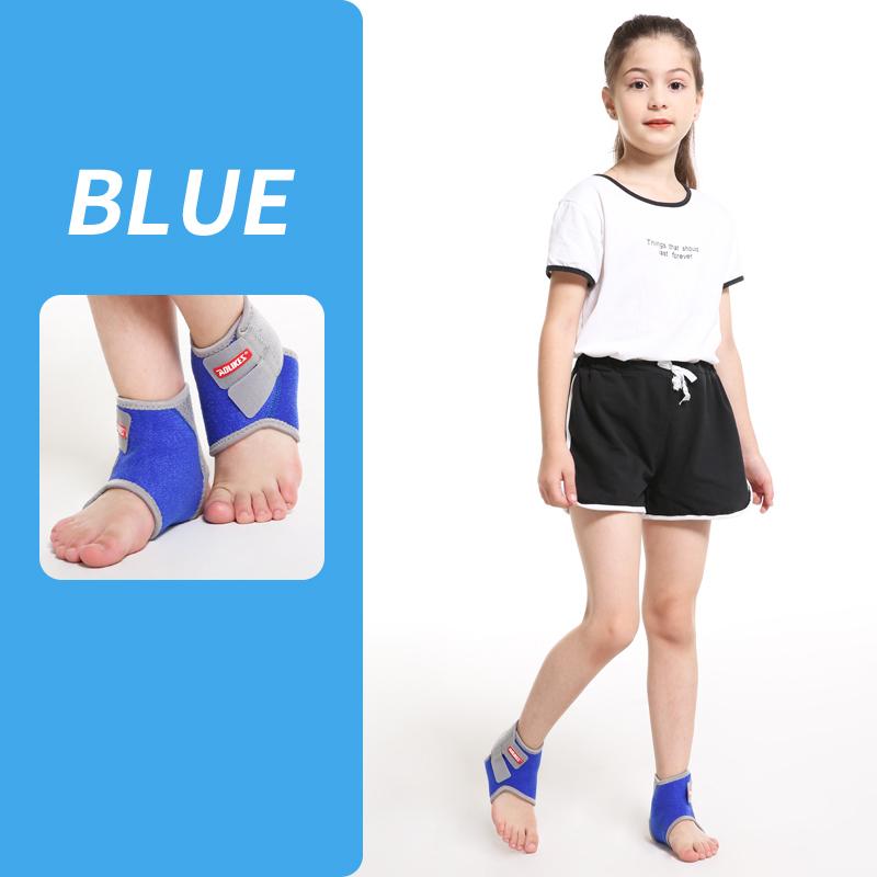 

Aolikes 1 пара дитячих ремінців на щиколотку для їзди на велосипеді, бігу, тренажерного залу, дитячого спорту, підтримка щиколотки, захисний щиток, хлопчик, дівчинка M