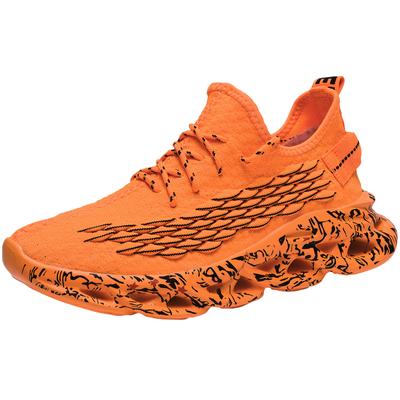 Men's Leisure Spring and Autumn Sports Shoes Vulcanized Running Men's Shoes Mesh Surface Breathable Large Size 2024 New Model 48