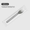 Disposable Plastic Spoon and Fork