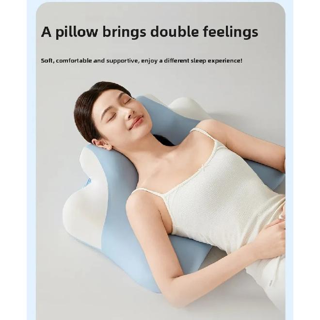 Deep Sleep Memory Cotton Sleeping Pillow Cervical Spine Cervical Sleeping Pillow Comfortable Ergonomic Body Positioner
