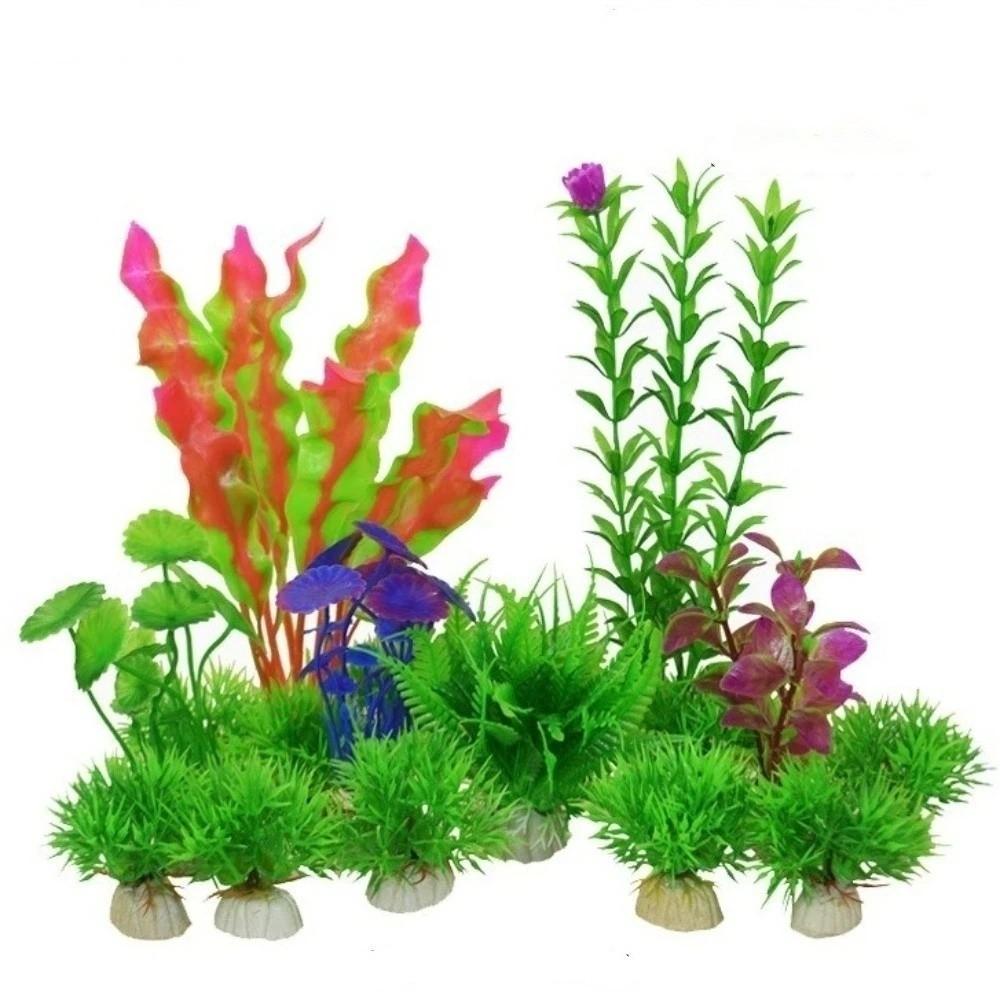 Plastic Simulation Aquatic Plant Natural Look Green Water Grass Underwater Plants  Goldfish Tanks
