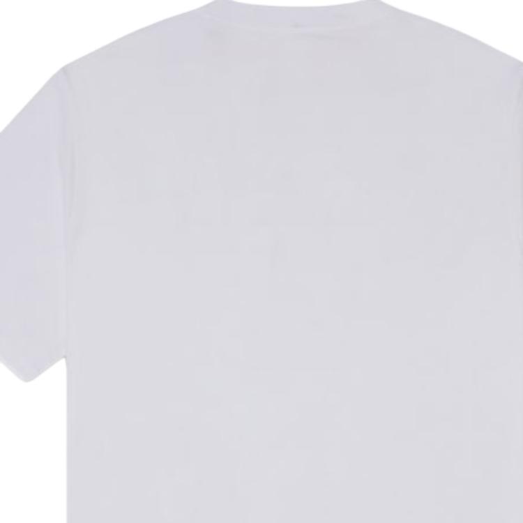 Converse T Shirts Unisex White Crew Neck Moderate Straight Fit 10025627-A01