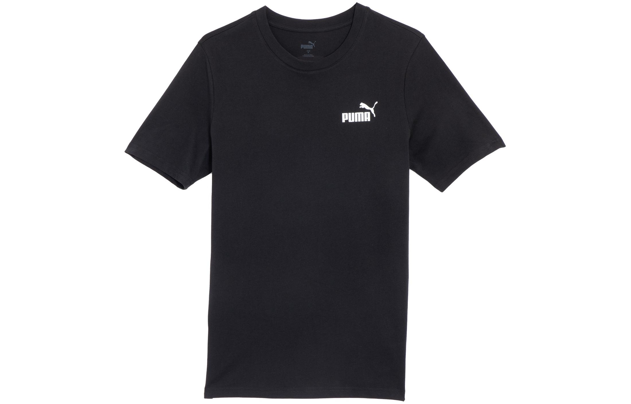 PUMA Ess Logo T Shirt Men s Black 683484-01 M