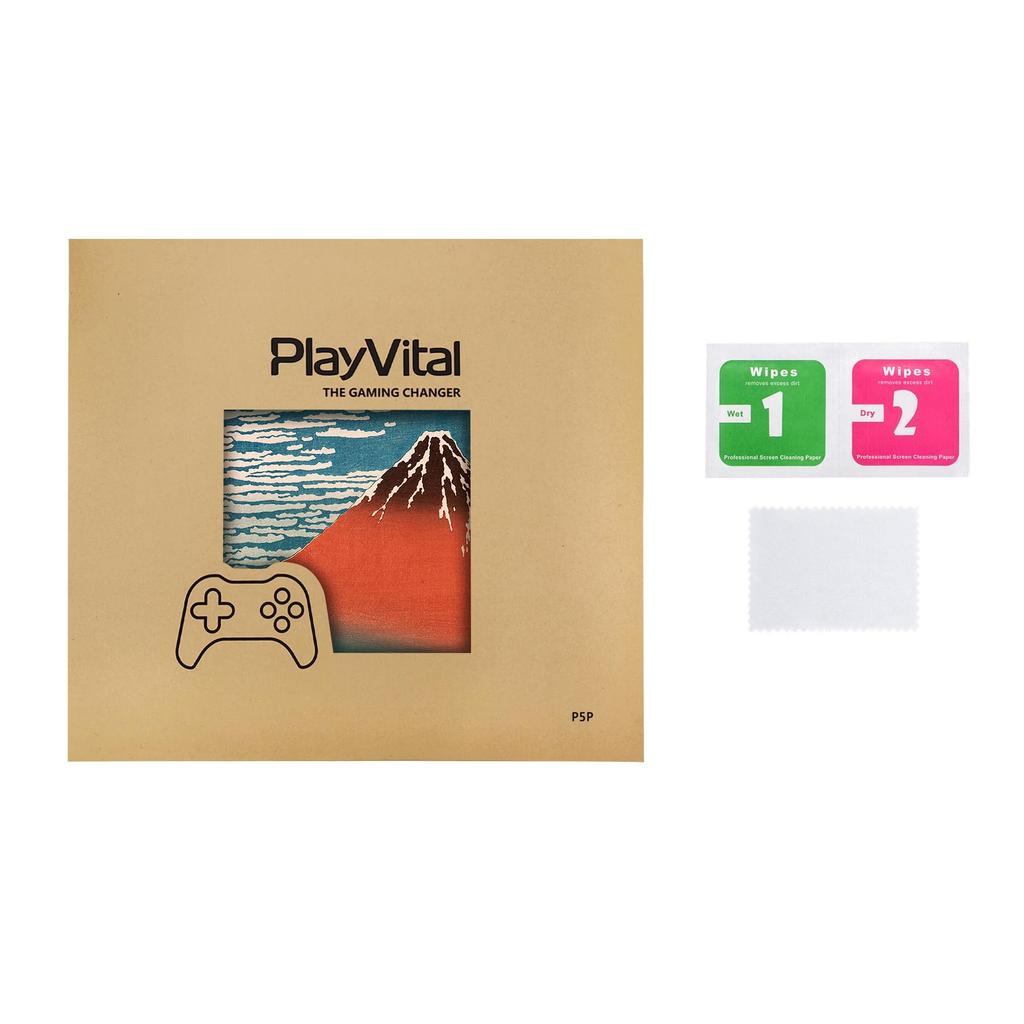 PlayVital ps5 Pro Hauptkörper Vollständiger Satz benutzerdefinierter Aufkleber für digitale und Disc-Lademedien Fernbedienung Aufkleber Aufkleber Abdeckung Großartig kompatibel,