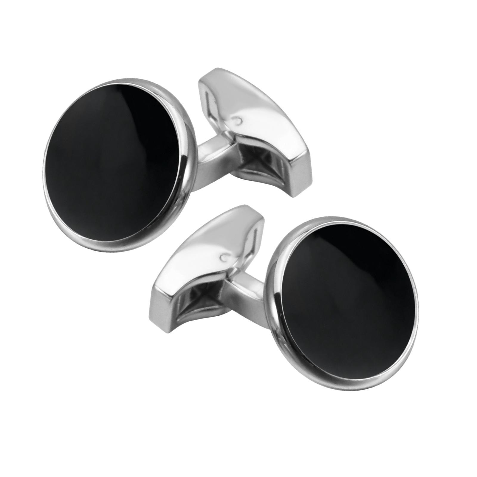 

Мужские и женские высококлассные классические круглые запонки с белым нефритом и перламутром на французских манжетах для делового костюма Yanhui, гвоздики для манжет рубашки pure copper